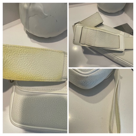 Burberry Classic Clutch Wristlet Bag in White main image 8